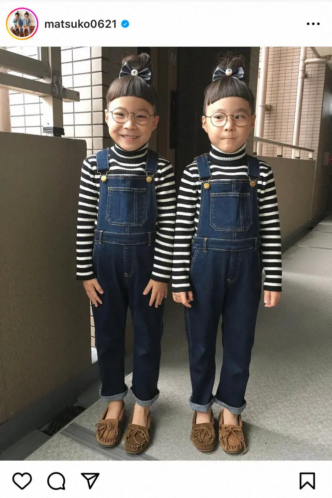 【画像・写真】フォロワー39万人超・人気双子モデル　頭痛と嘔吐で救急搬送　母が心境「救急隊に申し訳ない気持ちで」