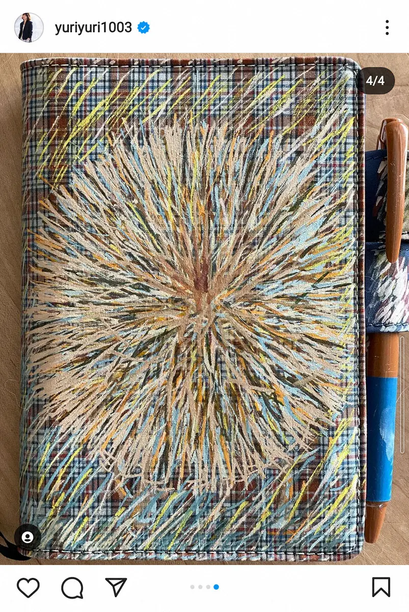 【画像・写真】石田ゆり子　愛用の手帳は思い切りカスタムした「ほぼ日」と明かす「手書きが好き」