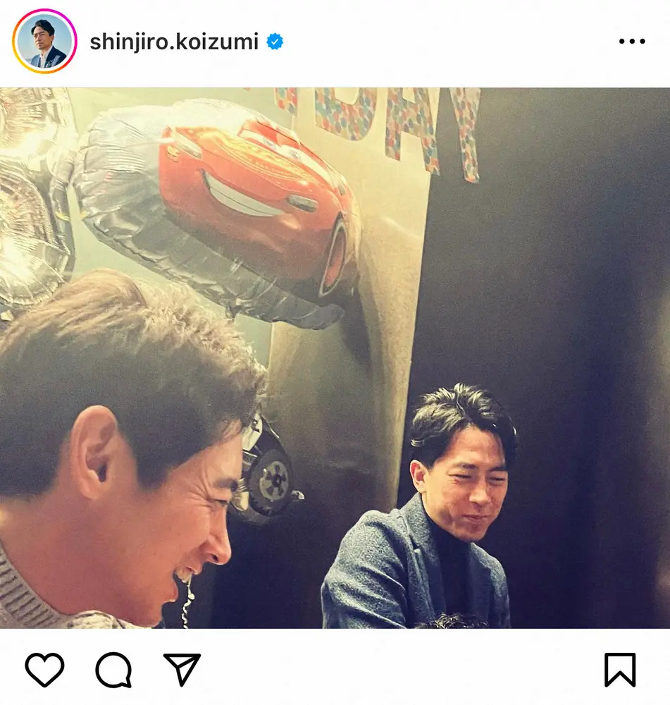 【画像・写真】小泉進次郎氏公式インスタグラム（＠shinjiro.koizumi）から