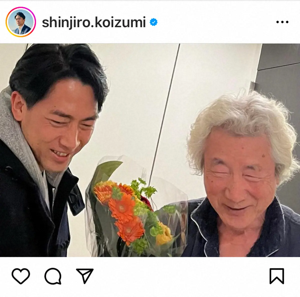 【画像・写真】小泉進次郎氏インスタグラム（＠shinjiro.koizumi）から