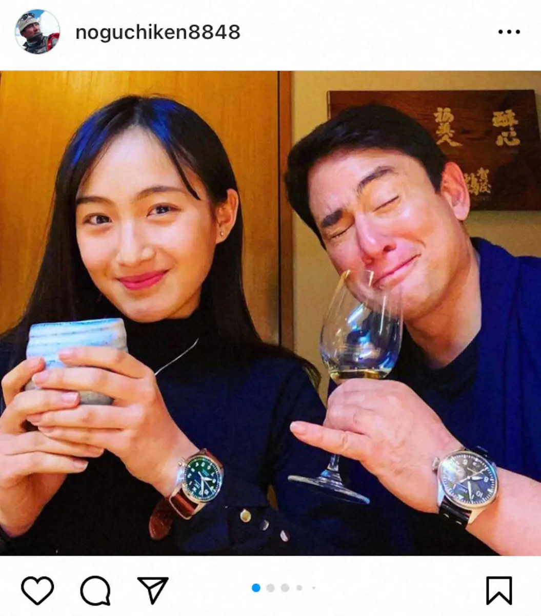 【画像・写真】野口健氏「素直にあっぱれ！」　18歳の愛娘・絵子さんと6000Mヒマラヤ登頂で感激