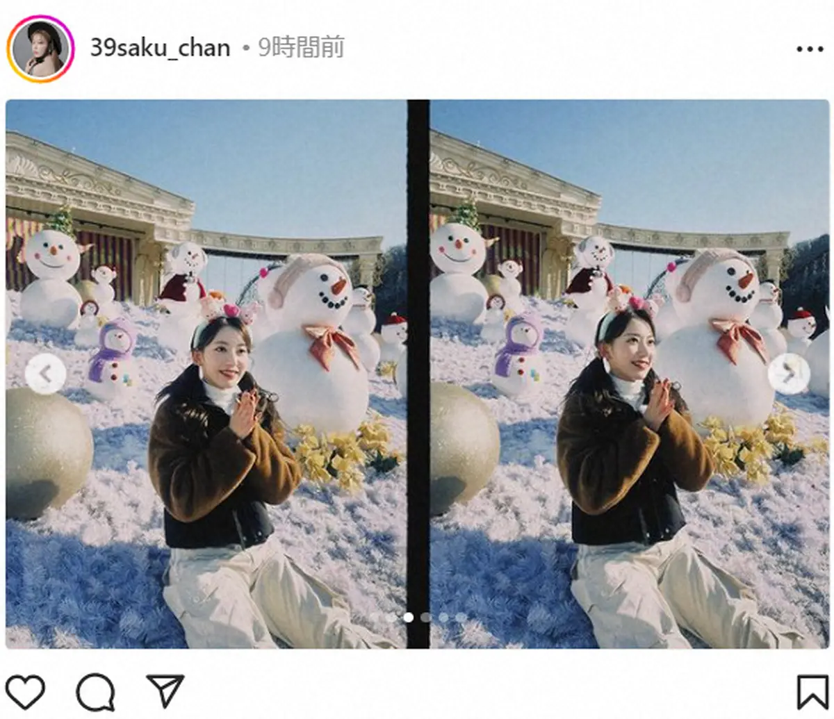 【画像・写真】宮脇咲良　元IZ＊ONE・イェナとの2ショット公開　久々の再会に「激アツ」「かわぇぇぇ」とファン歓喜