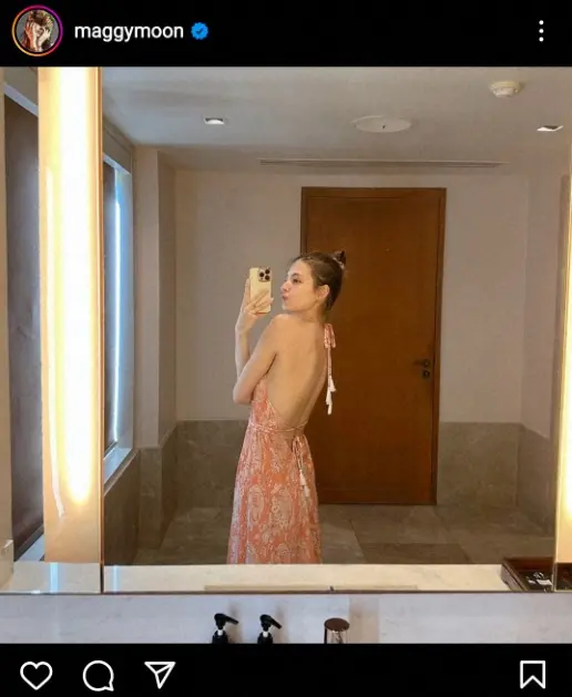 【画像・写真】マギー　“タトゥーベントレー”とのミニスカ2ショット公開に「スーパー美脚発見」「脚が長い！！」