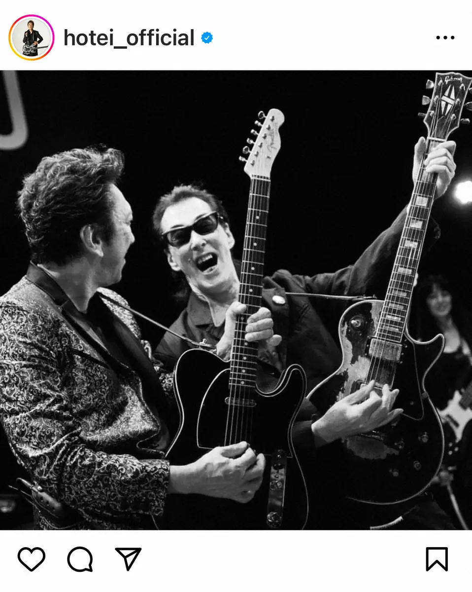 【画像・写真】布袋寅泰　鮎川誠さん追悼「黒のレスポールを弾けなかったのは、鮎川さんがあまりにもカッコ良すぎたから」