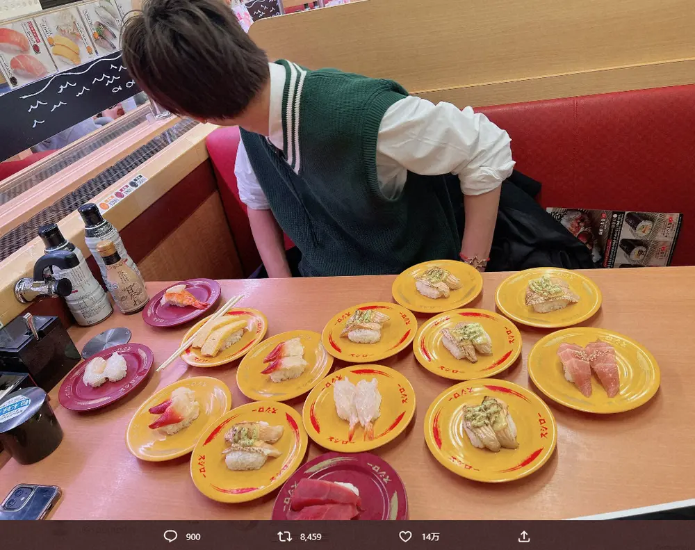 【画像・写真】はじめしゃちょー　迷惑動画拡散被害の回転すし店での行動に…　フォロワー「尊敬する」「かっこいい」