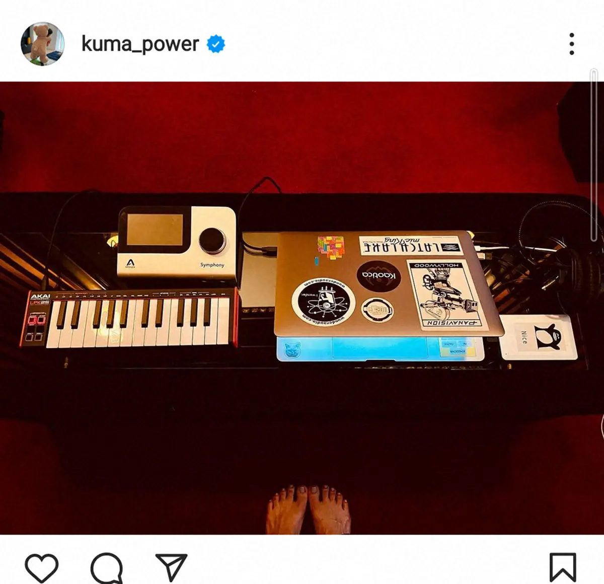 【画像・写真】宇多田ヒカル　旅先や列車内での仕事用機材披露「これだけで充分」