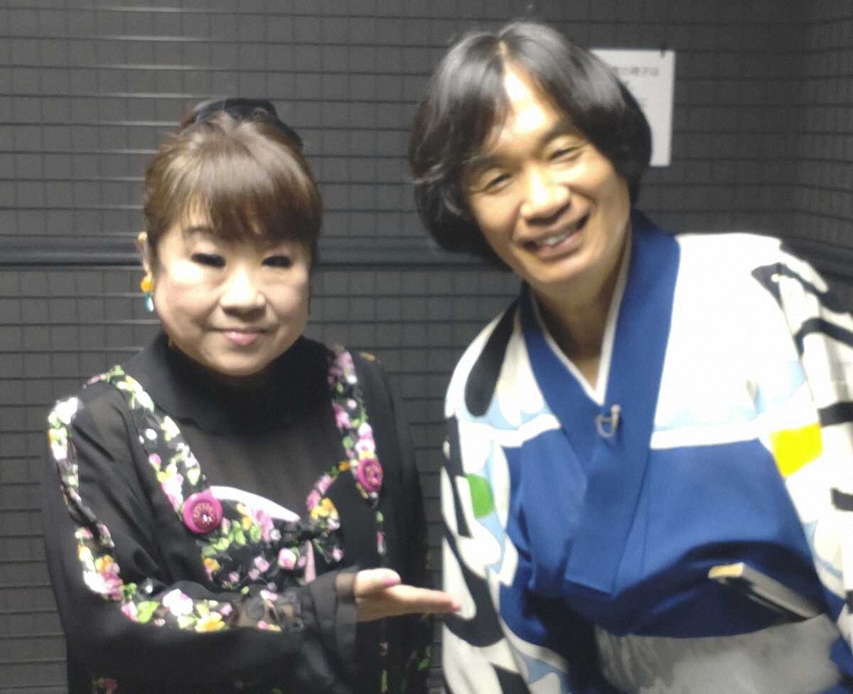 【画像・写真】河内家菊水丸　4年ぶり再会の天童よしみさん　初めてお目にかかったのは…半世紀前！！