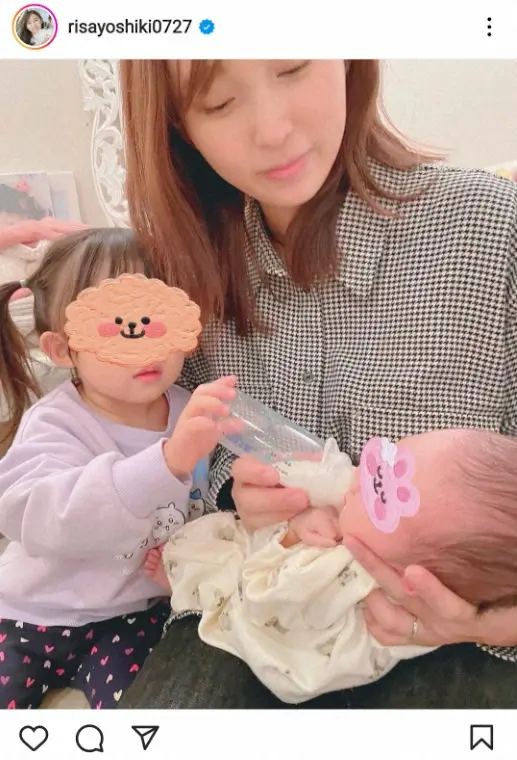 【画像・写真】吉木りさ「おっぱい、また飲み始めました」3歳長女が赤ちゃん返り…“お手伝いの報酬がおっぱい”