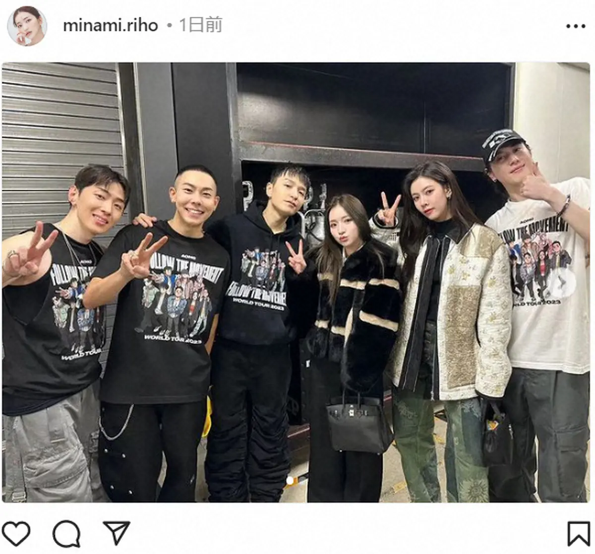 【画像・写真】人気ユーチューバー・南りほ　韓国の超人気アイドルとの写真公開で「うらやましすぎ」の声