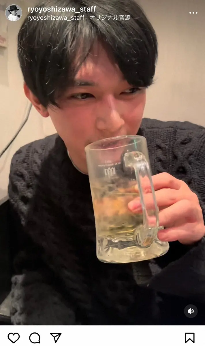 【画像・写真】吉沢亮　顔真っ赤のほろ酔い誕生日報告「29ちゃいになりました」に　「カワイイ」「眼福」の声