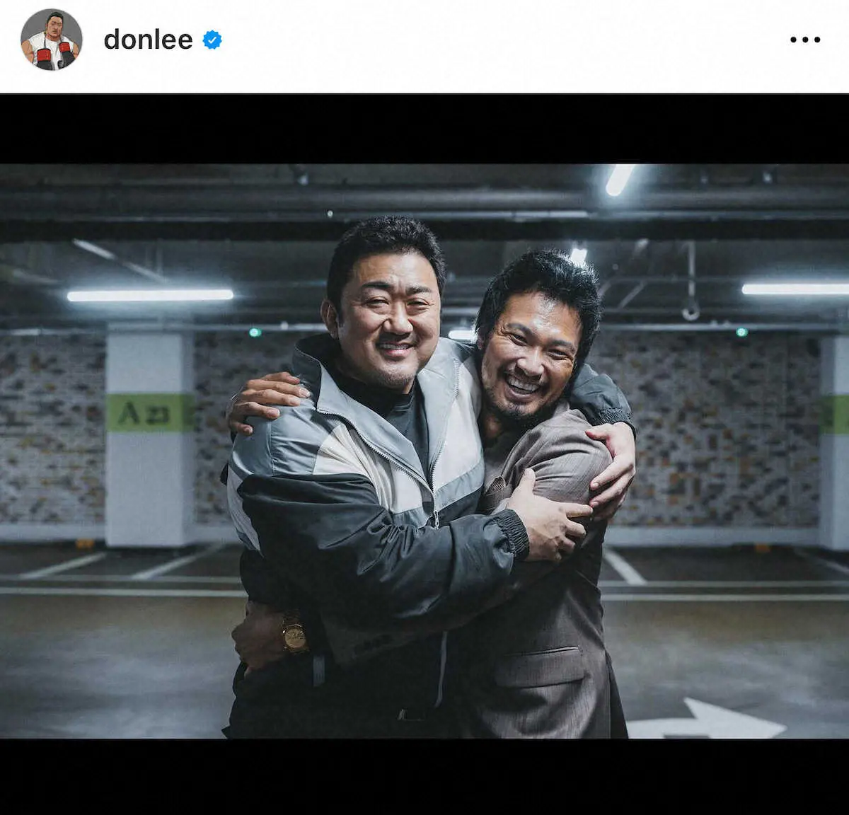 【画像・写真】マ・ドンソク、「Bros.」青木崇高との2Sを公開