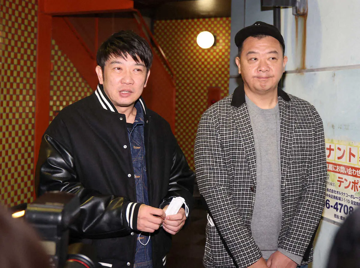 【画像・写真】TKO　目潤ませ…再出発ライブ　木本“再起”一発目「忘れない」　木下は母の涙に「変なテンション」