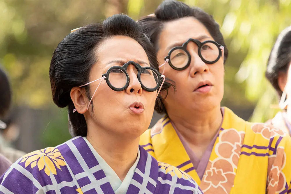 【画像・写真】男女逆転「大奥」阿佐ヶ谷姉妹が初の時代劇「緊張」「光栄」江戸の町人役も“特別待遇”メガネ！ネット話題