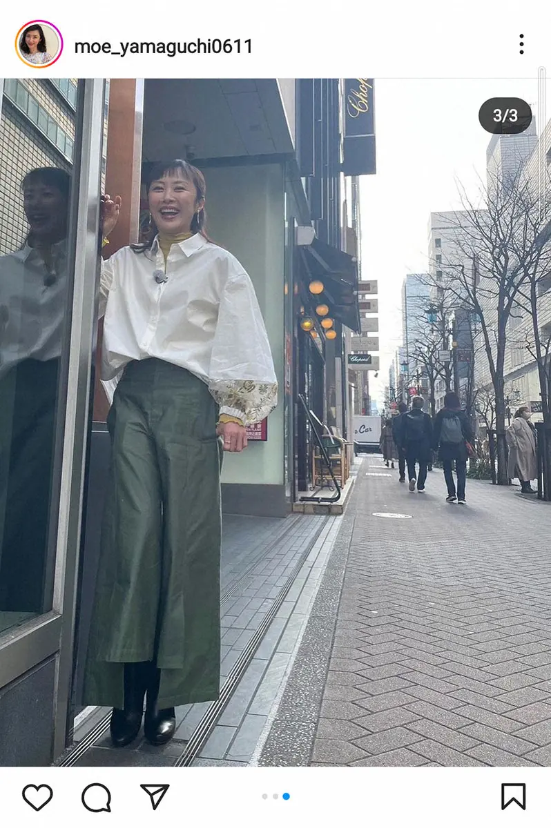 【画像・写真】山口もえ　自分で切ったオン眉パッツン前髪「失敗した」と告白も「可愛いです」の声