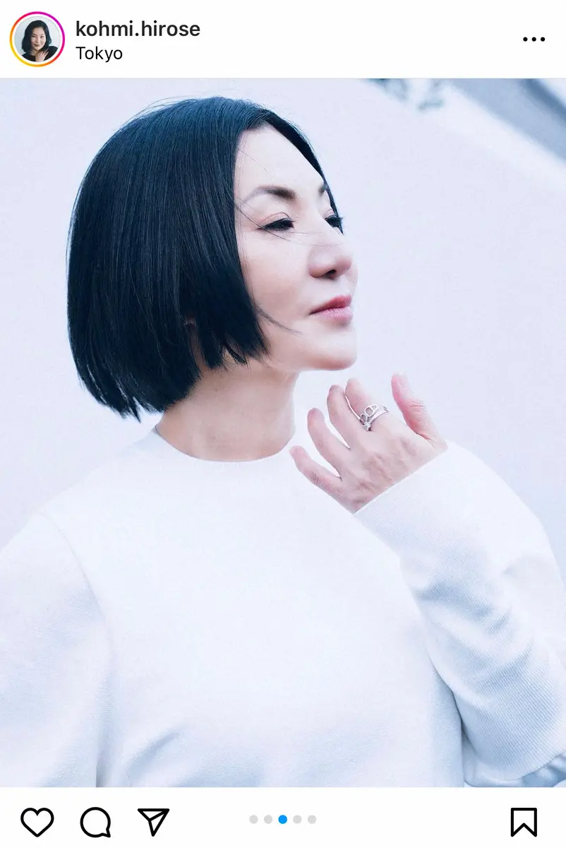 【画像・写真】“冬の女王”広瀬香美　絶好調！？「絶賛わたティの季節中」投稿に「ずーっと香美さんの季節であって」の声
