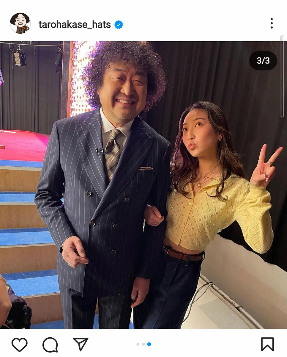 【画像・写真】葉加瀬太郎　長女の向日葵さんとの2ショット披露　デレデレパパの顔に「ステキ」「綺麗な娘さん」の声