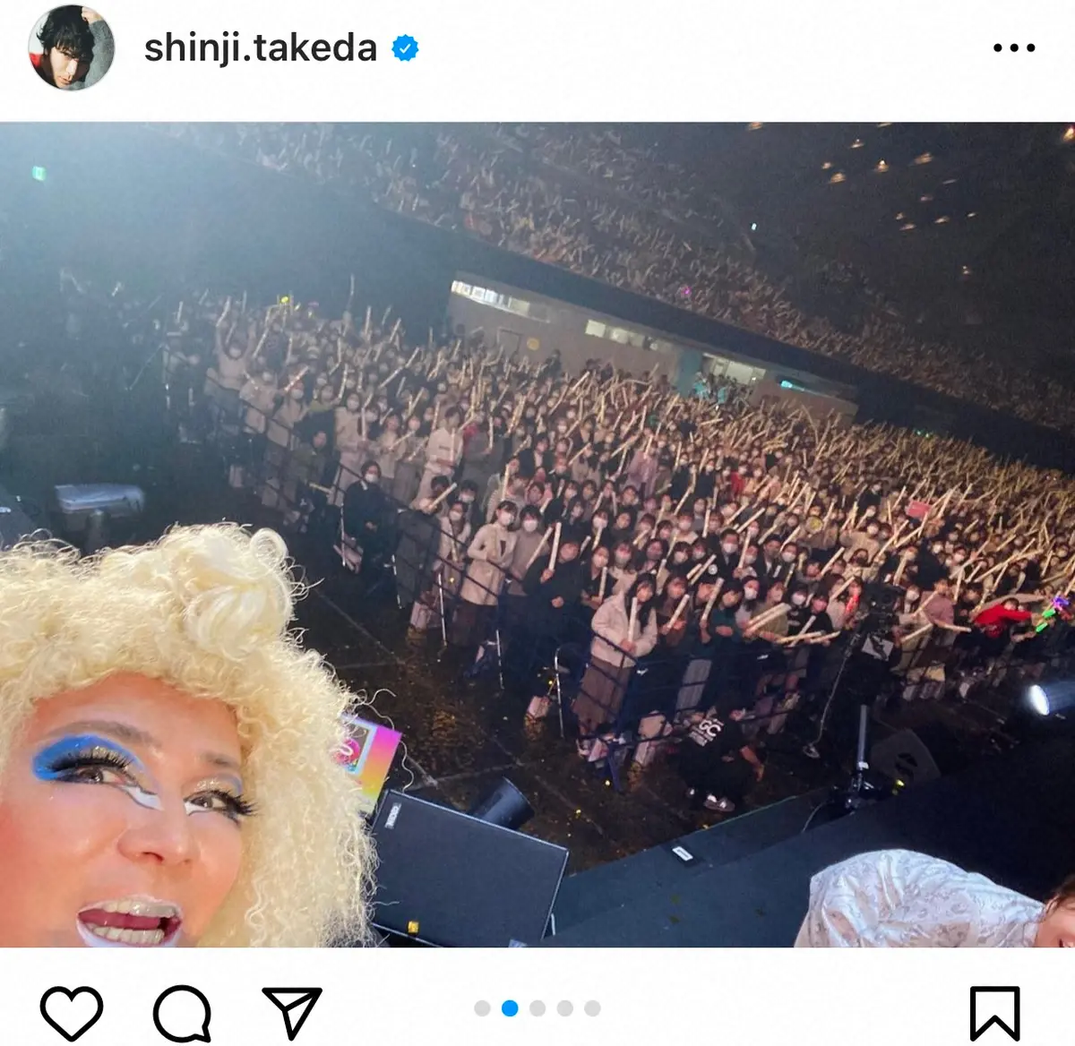 【画像・写真】武田真治、ドラァグクィーンに　女装姿披露で「武田さんって気づかなかった」と驚きの声　