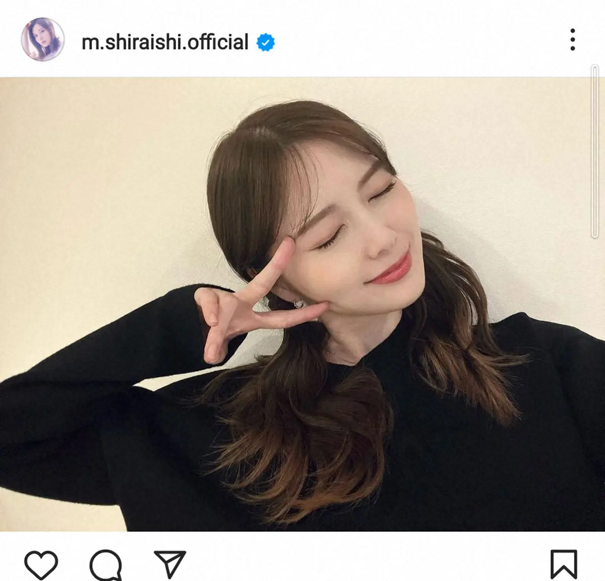 【画像・写真】白石麻衣　バッサリ!ショートボブ「今を楽しみます」に「可愛すぎる」「最高すぎ」の声