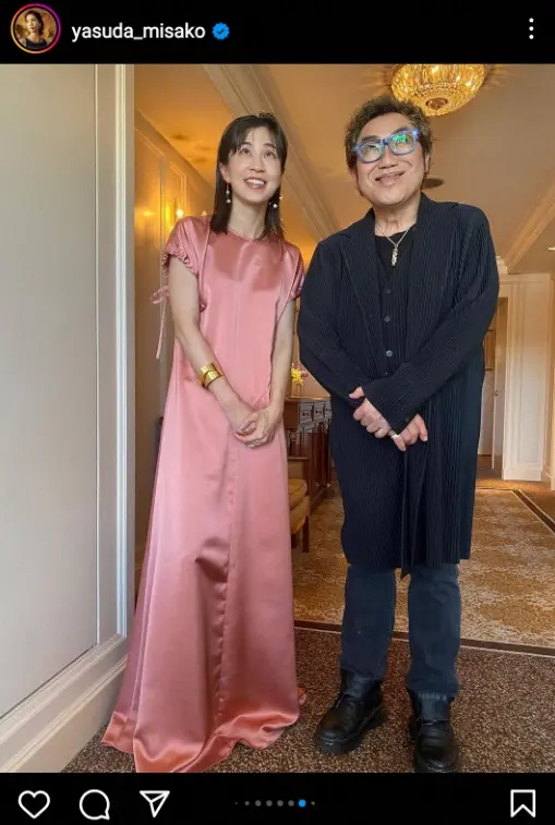 【画像・写真】安田美沙子　コロッケの顔マネ披露に「兄妹みたい」「もっとしゃくれないと！」「顔の大きさが違いすぎ」