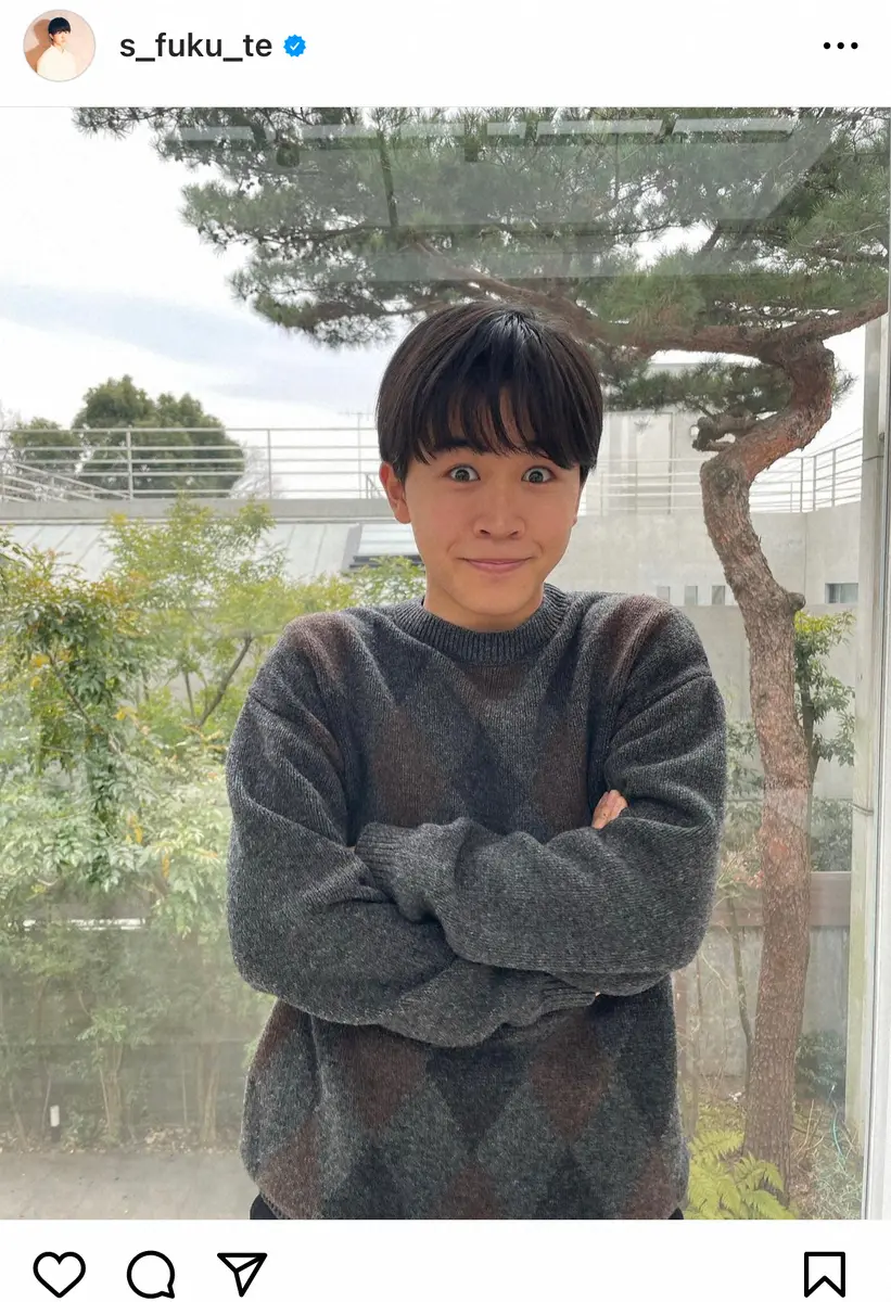 【画像・写真】鈴木福「チョコ、もらえました！！」インスタでドヤ顔？も「いいことあった顔だ」「モテる男はいいな」の声