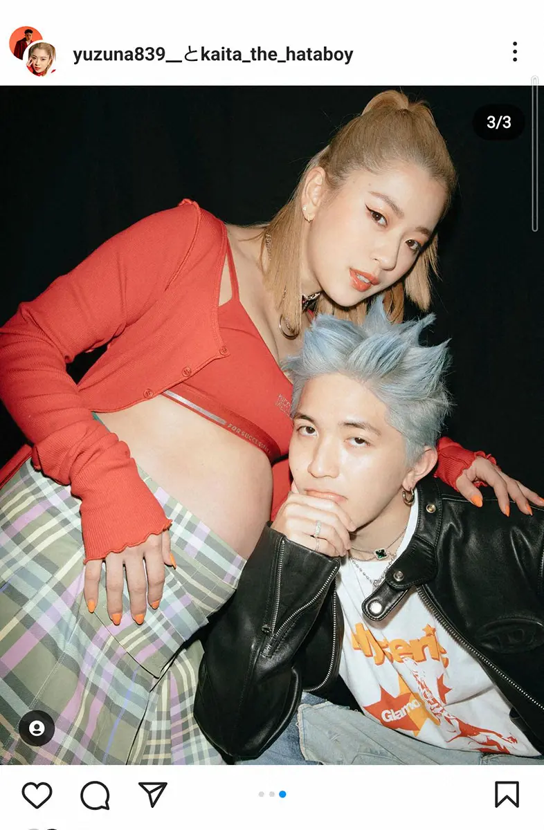 【画像・写真】元E－girlsの武部柚那　ダンサーKAITAとの結婚＆妊娠を報告「明るい、パワフルな家庭を」