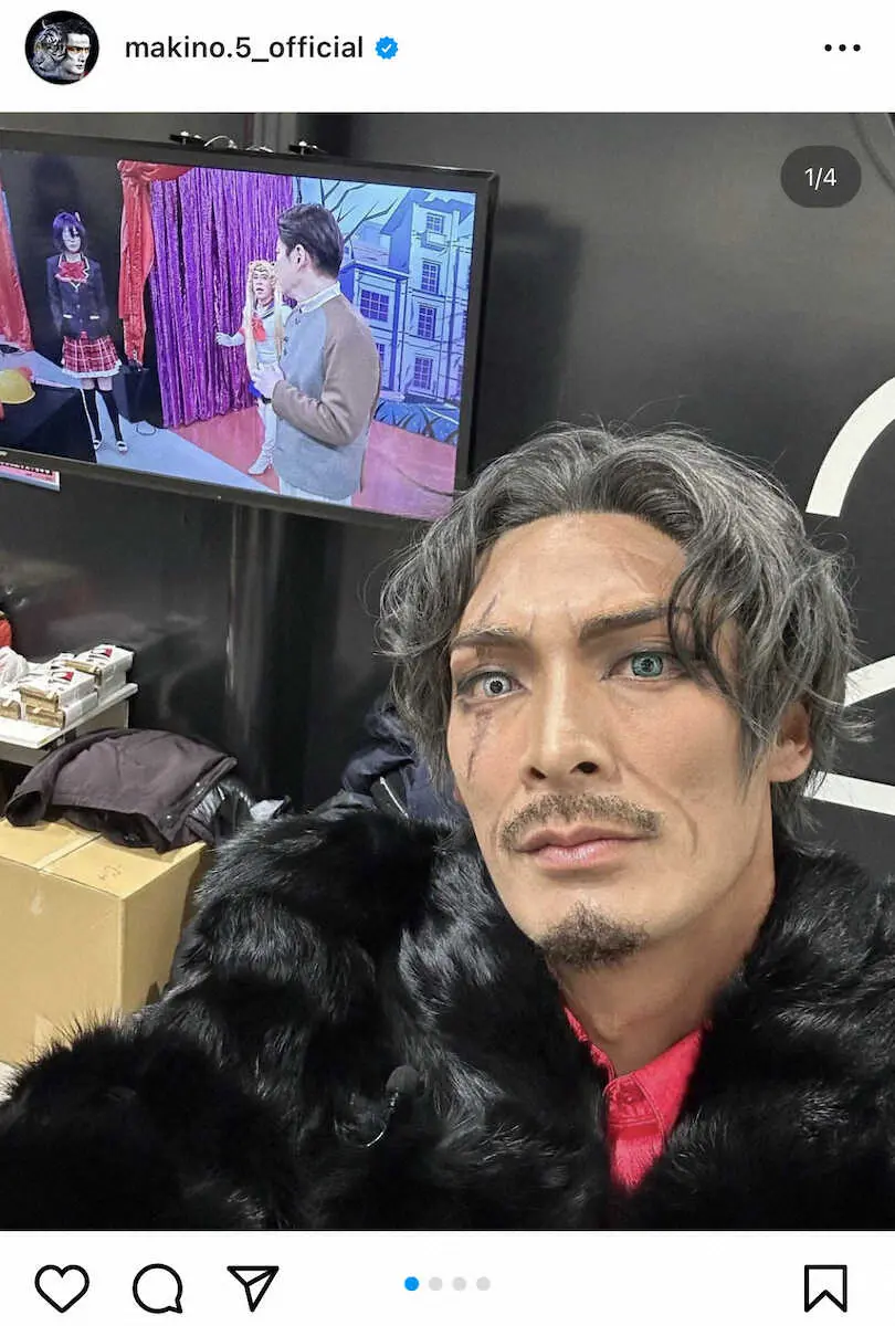 【画像・写真】槙野智章氏　「ヒプノシスマイク」天谷奴零のコスプレ披露！「最高」「雰囲気変わる」の声