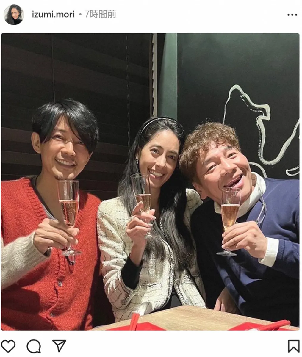 【画像・写真】森泉「ひさしぶりに…」おしゃれイズムメンバーと再会　番組の復活望む声も　3ショットにファン歓喜