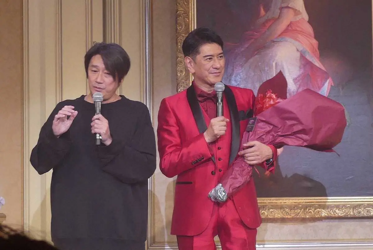 【画像・写真】川崎麻世　還暦記念のディナーショー開催　近藤真彦もサプライズで祝福