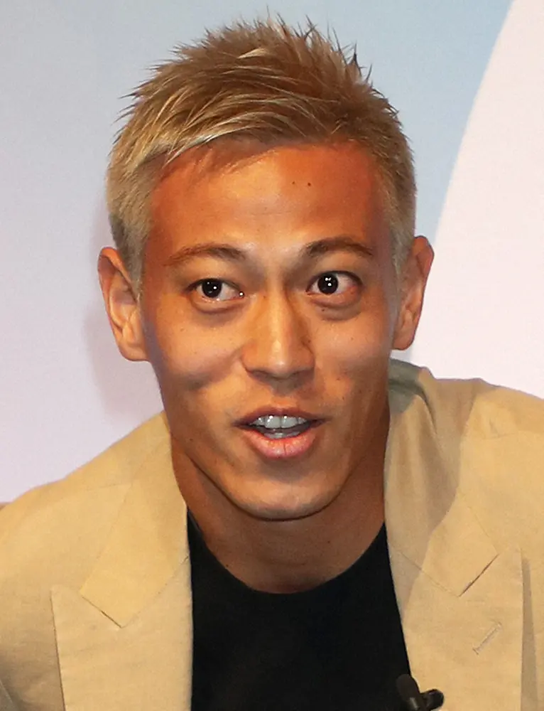 元サッカー日本代表の本田圭佑