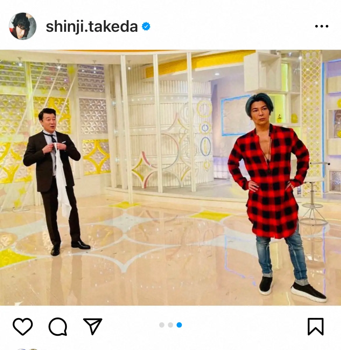 【画像・写真】武田真治　「スッキリ」終了の“旧友”加藤浩次ねぎらう「立派だったと」「春から少し時間できるなら…」