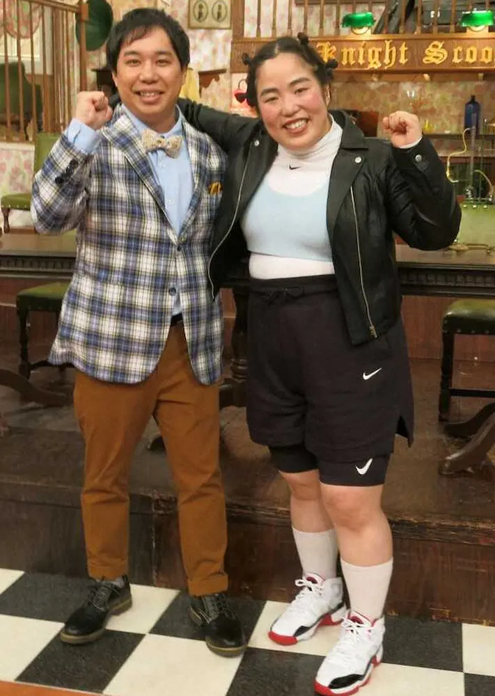 【画像・写真】ナイトスクープの新探偵・せいや＆ゆりやんが初収録　松本人志局長にいじられ、せいや大照れ！