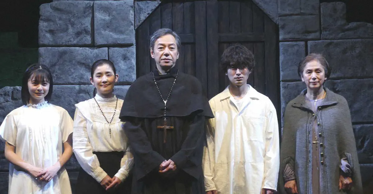 【画像・写真】板尾創路＆松田凌　ダブル主演舞台「聖なる怪物」をPR　朝加真由美は今作が初舞台