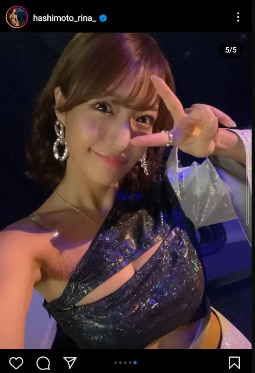 【画像・写真】橋本梨菜　TGCでのミニスカ衣装披露に「スゲー！」「かっこかわいい」「可愛いくて素敵」