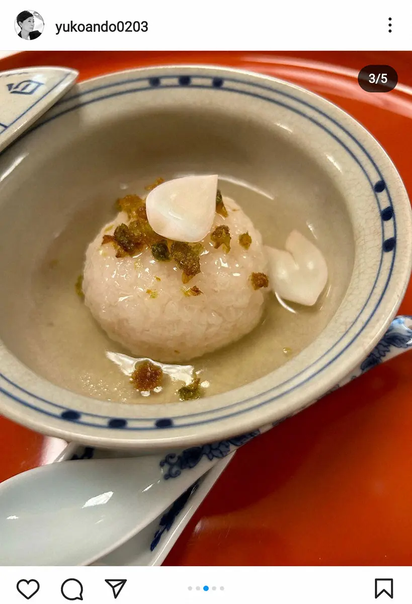 【画像・写真】安藤優子氏「もうすぐ母になる三田パン」と久々再会　今月末フジ退社へ「いろいろな想いがあったと…」