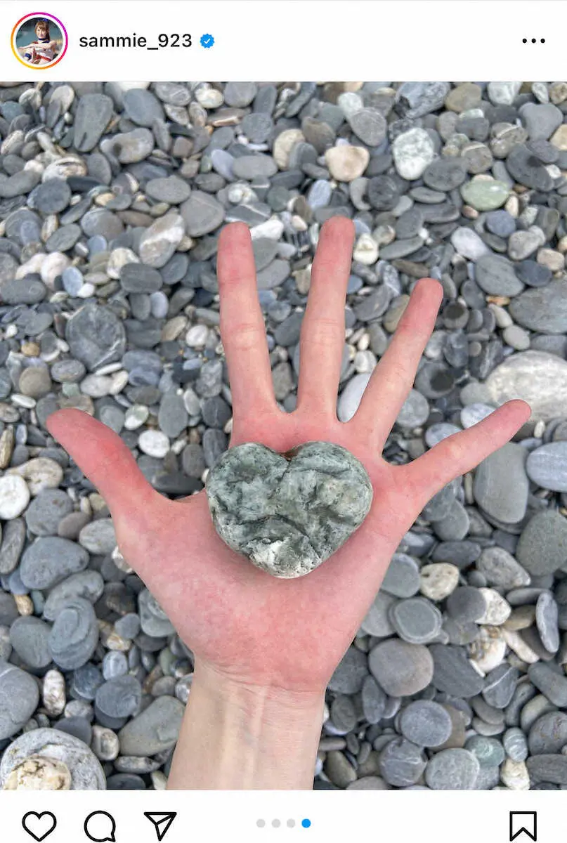 【画像・写真】サミーの公式インスタグラム（＠sammie_923）から