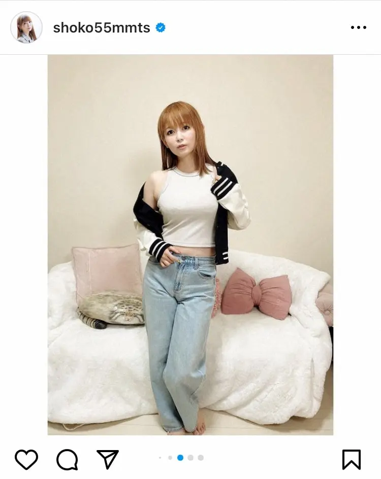 【画像・写真】“人生マックス体重”告白の中川翔子、お腹チラ見せコーデ披露　ファンからは「健康的でいい」の声も