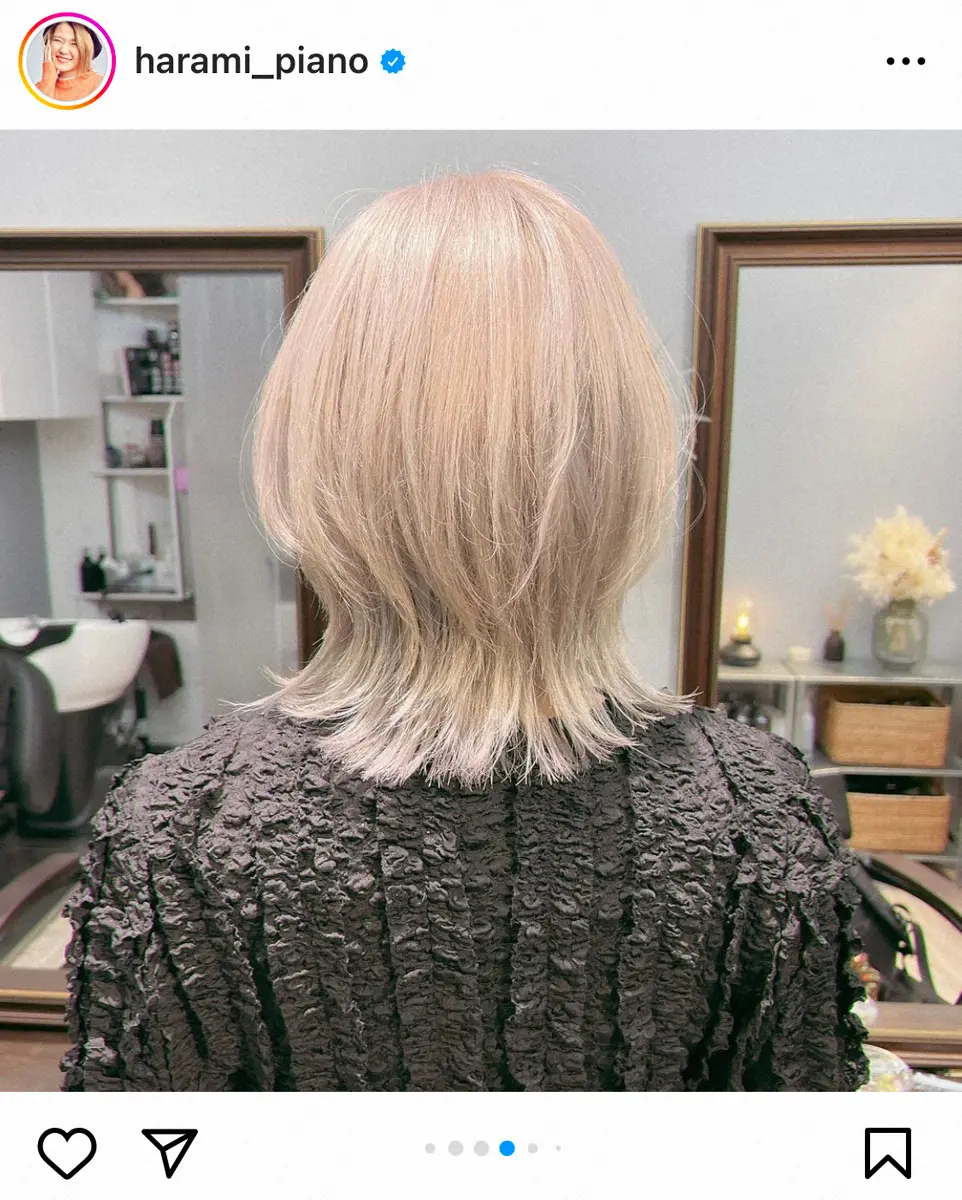 【画像・写真】ハラミちゃん　ウルフカットにイメチェン！おなじみの金髪も“全国ツアー限定カラー”に変更