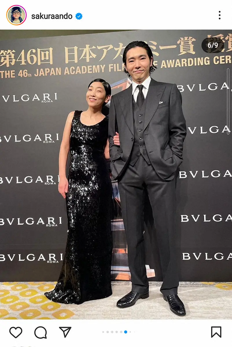 【画像・写真】安藤サクラ　夫・柄本佑との家での会話披露　味噌は「パラサイトに」に「夜はもう怖くて開けられない」