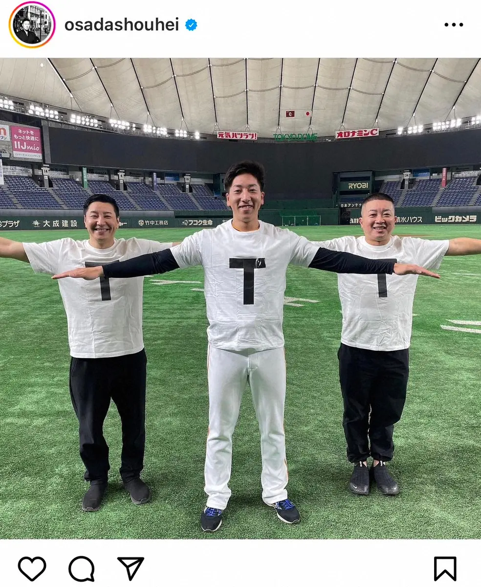 【画像・写真】チョコプラ長田　大勢とTT兄弟披露で「似てる」と反響　顔そっくりの2人で「兄弟みたい」の声