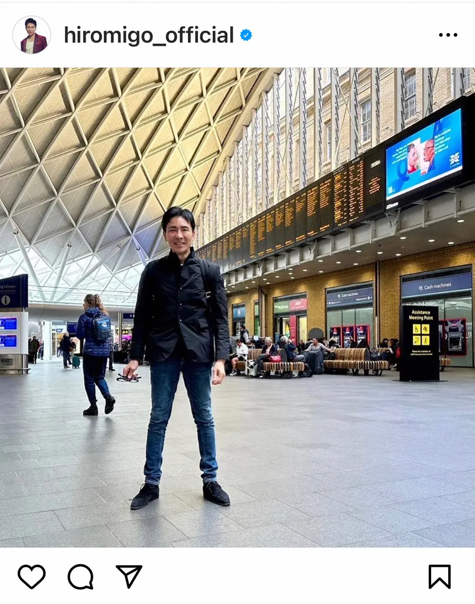 【画像・写真】郷ひろみ　ロンドンでの偶然の再会とスリ被害を告白「こんなことってあるんだねぇ」　盗まれたものとは？