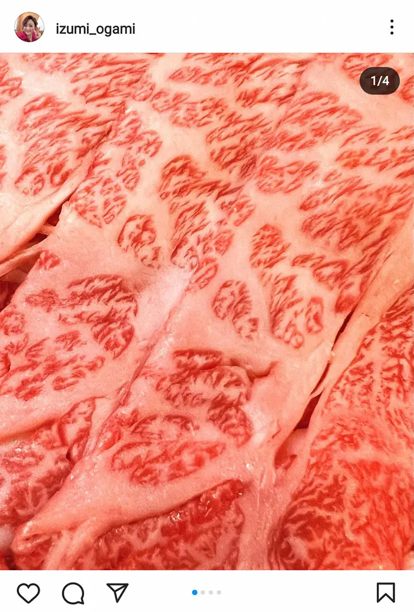 【画像・写真】巨人・元木コーチの妻の大神いずみ　開幕前夜の勝負メシ公開　メインは鯛ではなく…「何と映えない絵面よ」