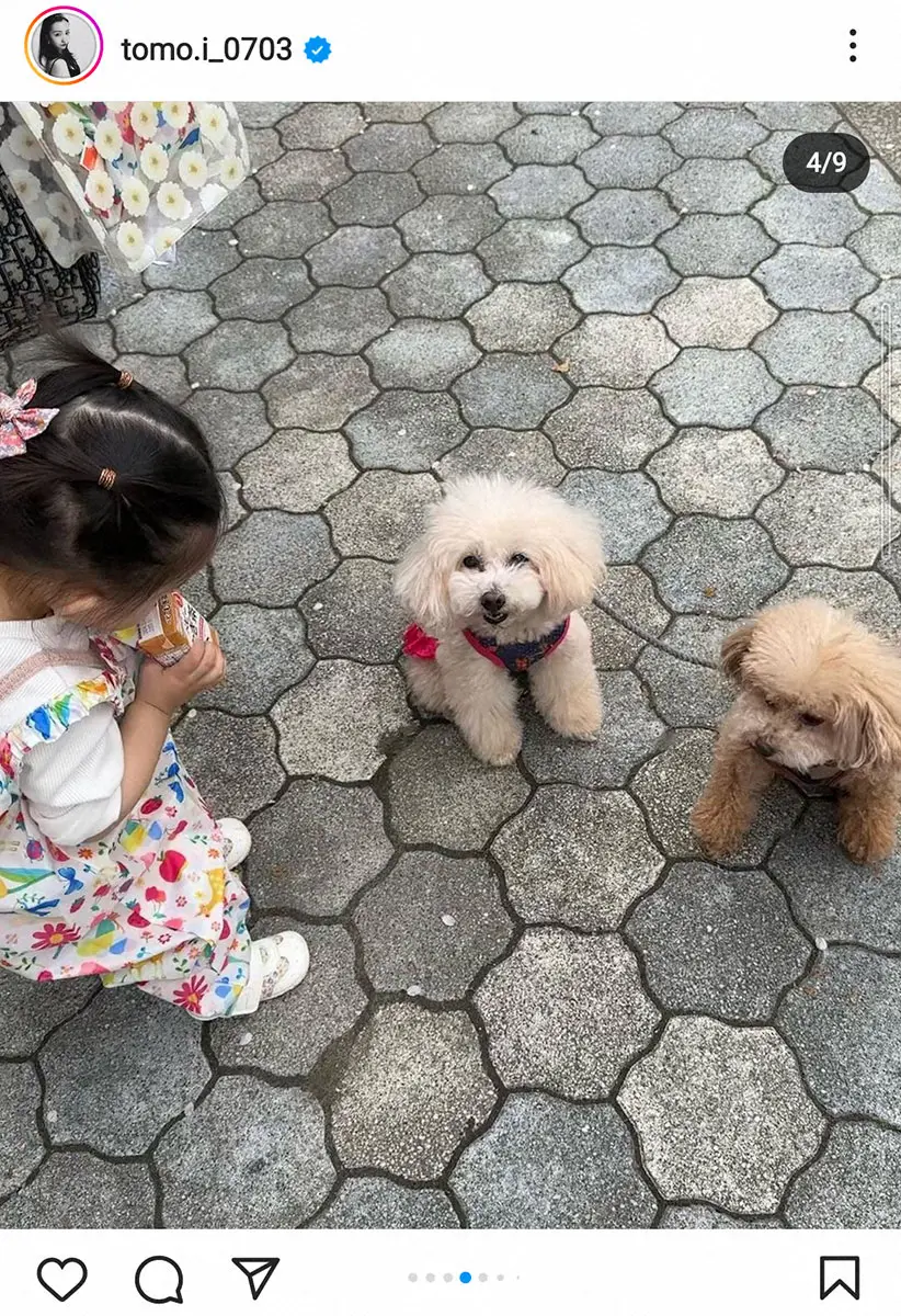 【画像・写真】板野友美　1歳長女がバッグの持ち方を真似していると明かす「いつ見てるのかな」