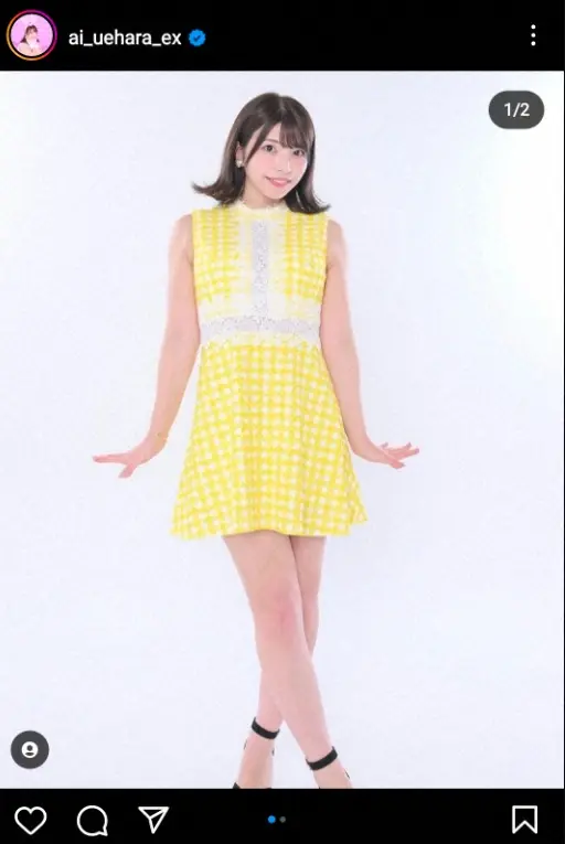 【画像・写真】上原亜衣　ミニスカ・サイクリング姿披露に「神かよ～」「姫さま　わぉ～～最高！」「たのしそー」