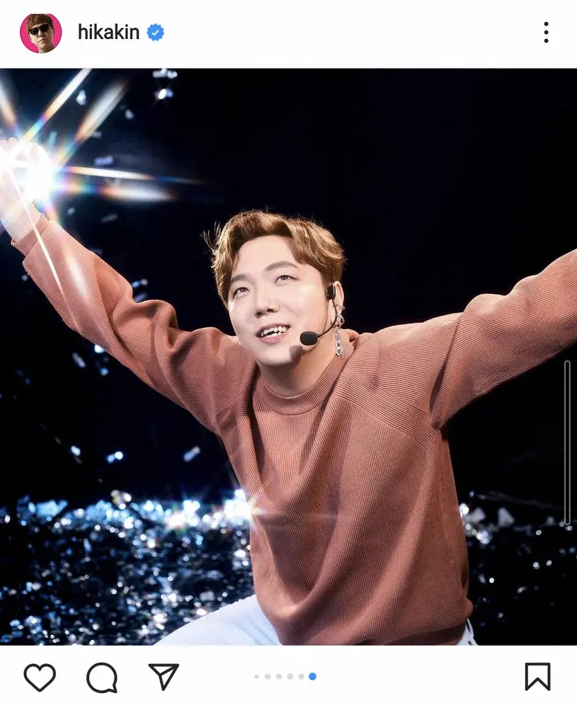 【画像・写真】ヒカキン　K-POPメークの“変身”ショットに「爆イケ」「かっこいい」「BTSかと思ったわ」の声