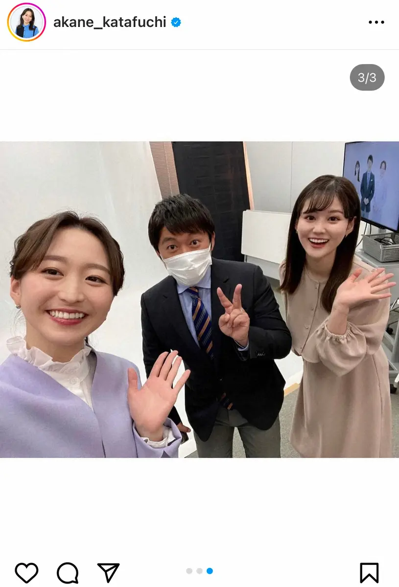 【画像・写真】テレ東・片渕茜アナ「モーサテ」月曜メインキャスター就任「違和感がない」「出世してる！おめでとう」の声