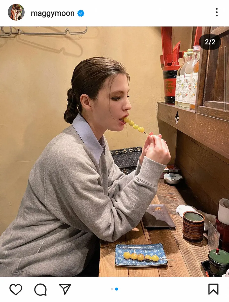 【画像・写真】マギー　ドレス姿からそのままのメークで焼き鳥屋に駆け込む姿に「ギャップがすごい！」の声