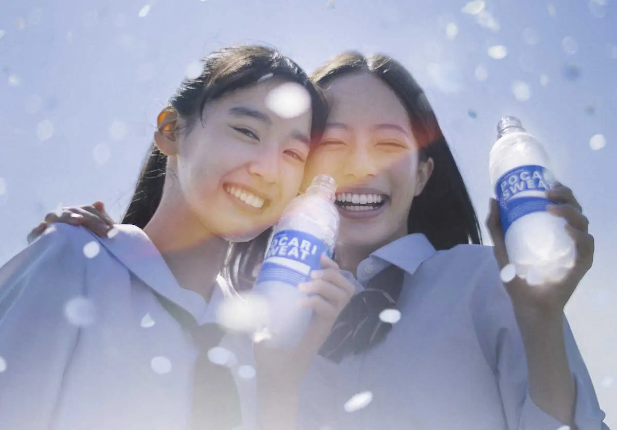 【画像・写真】椿＆池端杏慈　ポカリスエットCMに抜てき　史上初の2人体制
