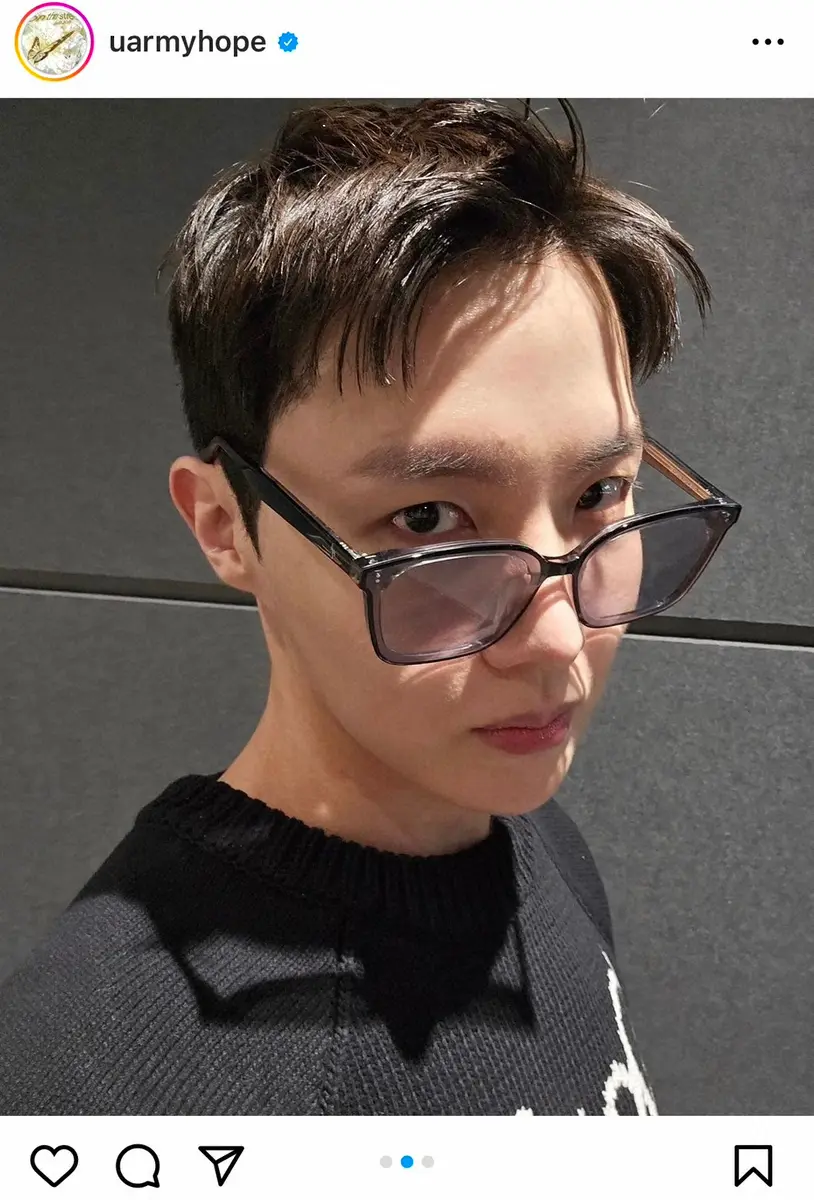 【画像・写真】近く入隊のBTS・J-HOPE　髪をバッサリ「似合う」「爽やかイケメン」と好評も　ファンから複雑な声