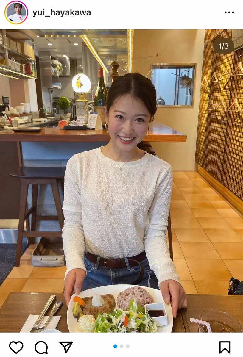 【画像・写真】早川優衣　叔父・千鳥ノブの番組「相席食堂」で「人生初1人ロケ」　緊張を振り返り「何も期待しないで」