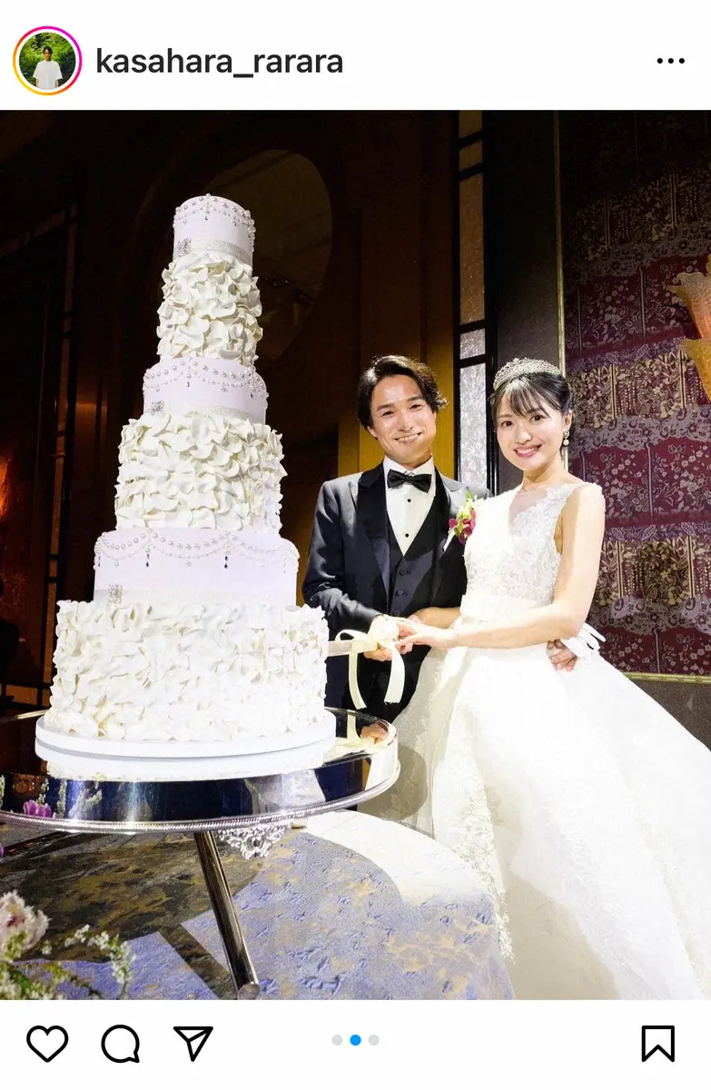 【画像・写真】笠原秀幸　北原里英との結婚式で決意新たに「夫として、友人として…自分にできる事は全てやっていく」